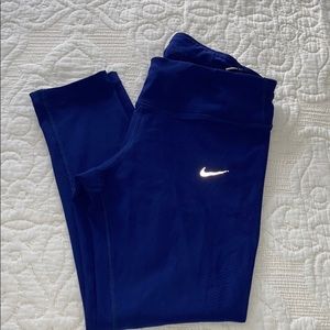 blue nike leggings